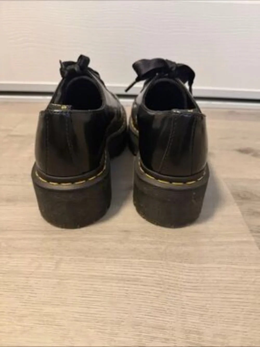 Dr. Martens Black Holly Platform shoes